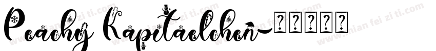 Peachy Kapitaelchen字体转换